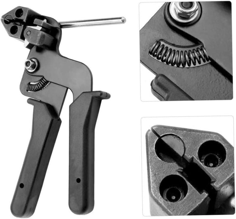 woobles Zip Tie Tool, Stainless Steel Cable Tie Gun and Zip Tie Tool Cable Tie Tool for Stainless Steel Cable Ties Metal tie wrap Gun, Cable Tie Tool - Image 5